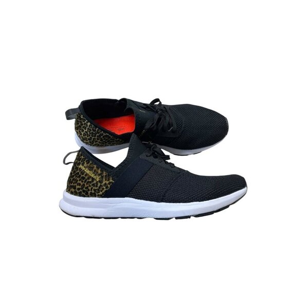 New Balance FC Nergize V1 WXNRGSD1 Black Cheetah Running Shoes Sneakers Size 11B - Picture 1 of 10